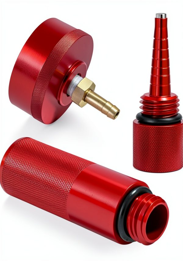 Camoo Red Generator Gas Cap Kit Aluminum-6
