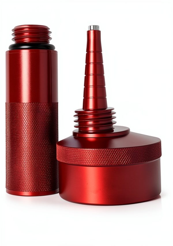 Camoo Red Generator Gas Cap Kit Aluminum-1