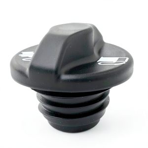 Billet Proof Designs Black Plastic Gas Cap for Harley-0