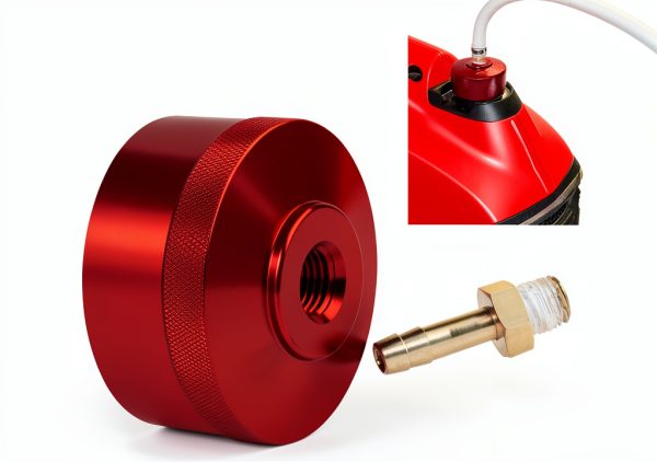 Camoo Red Generator Gas Cap Kit Aluminum-4