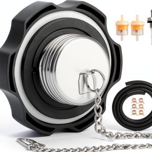 CILOYU Gas Cap Metal Mini Bike Fuel Cap Black-0