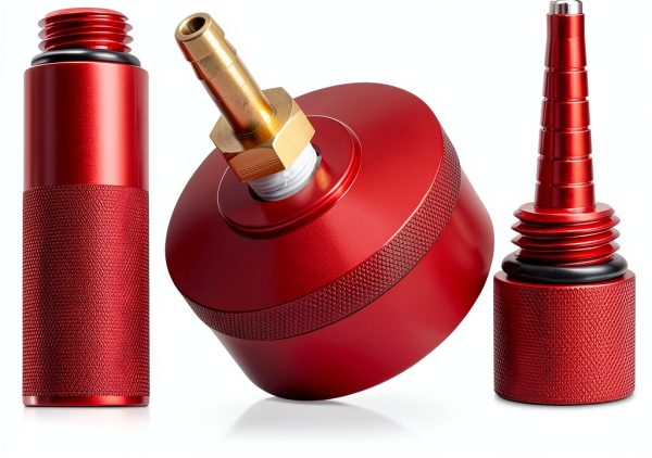 Camoo Red Generator Gas Cap Kit Aluminum-8