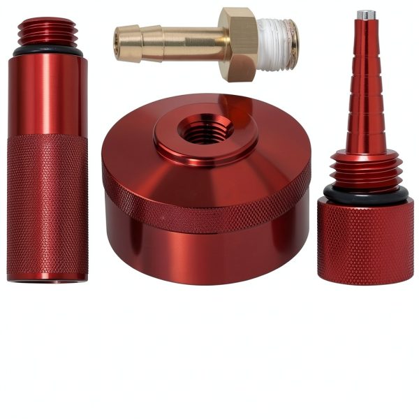 Camoo Red Generator Gas Cap Kit Aluminum-0